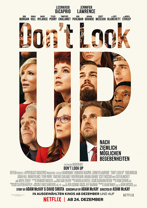 Plakat zum Film: Don't Look Up