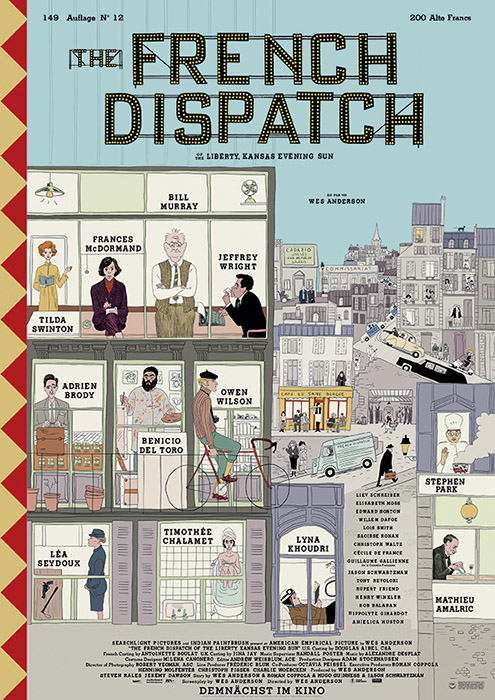 Plakat zum Film: French Dispatch, The