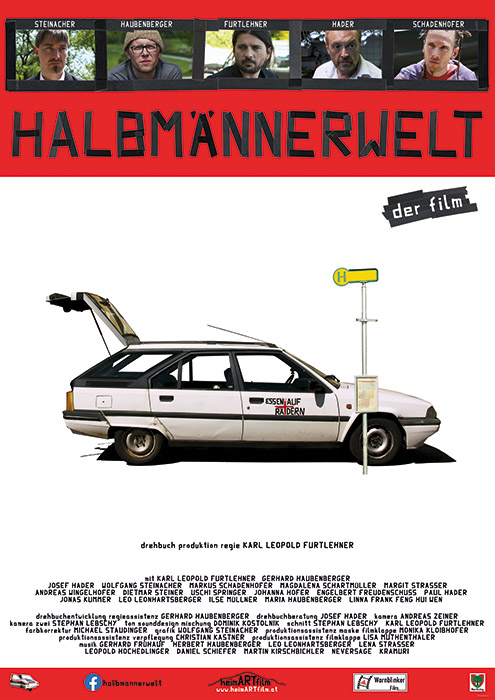 Plakat zum Film: Halbmännerwelt