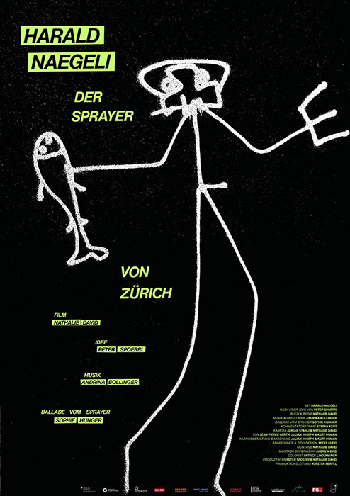 Plakat zum Film: Harald Naegeli - Der Sprayer von Zürich