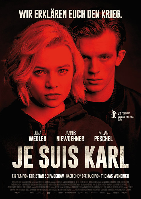 Plakat zum Film: Je Suis Karl - Wir erklären euch den Krieg.