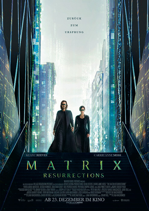 Plakat zum Film: Matrix Resurrections