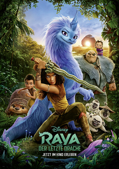 Plakat zum Film: Raya und der letzte Drache