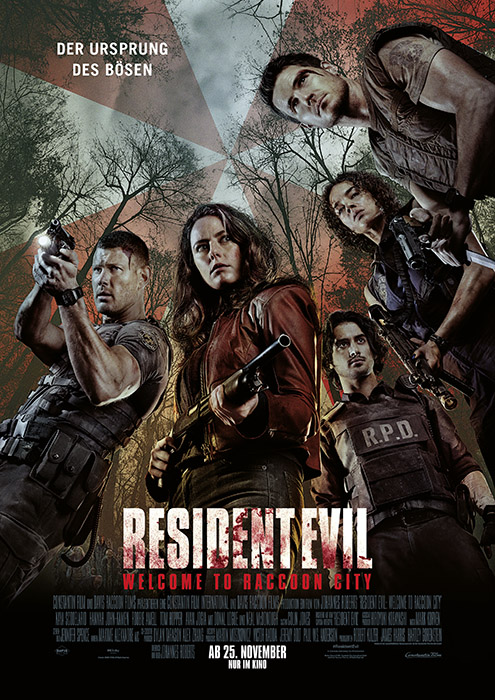 Plakat zum Film: Resident Evil: Welcome to Raccoon City