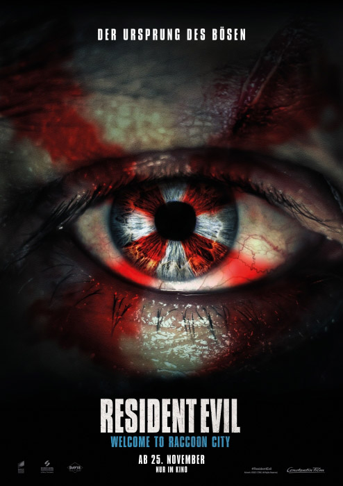 Plakat zum Film: Resident Evil: Welcome to Raccoon City