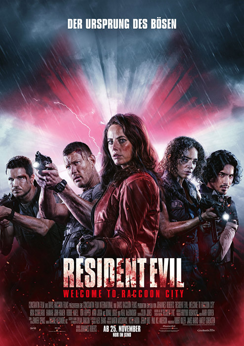 Plakat zum Film: Resident Evil: Welcome to Raccoon City