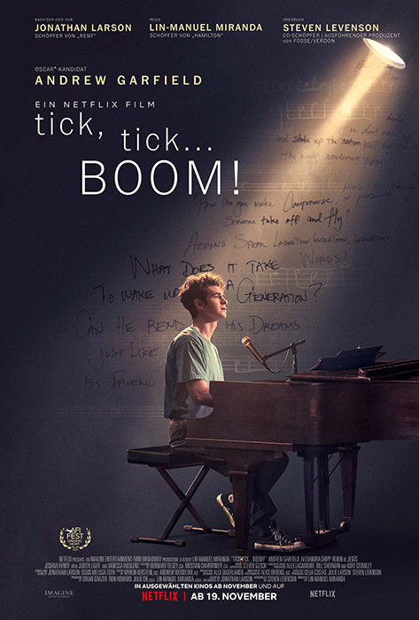 Plakat zum Film: tick, tick... Boom!