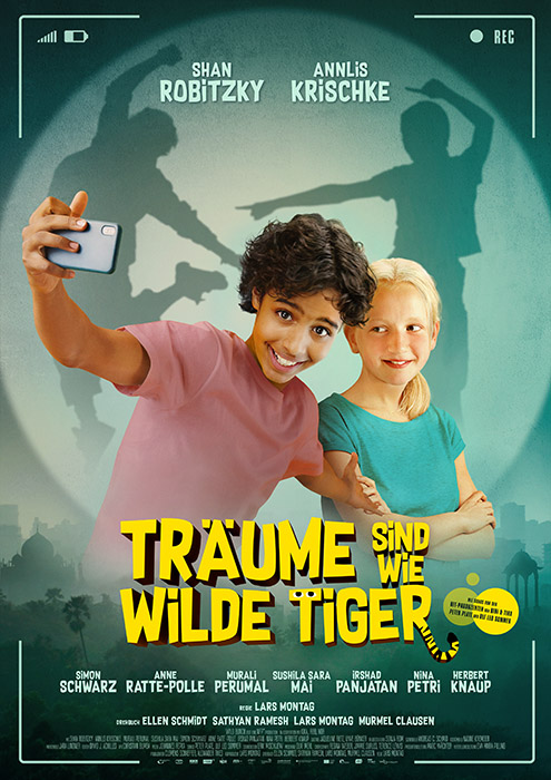 Plakat zum Film: Träume sind wie wilde Tiger