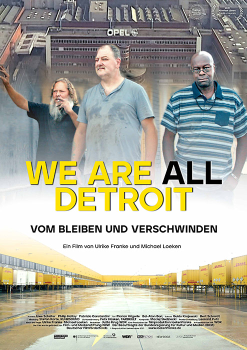 Plakat zum Film: We are all Detroit - Vom Bleiben und Verschwinden