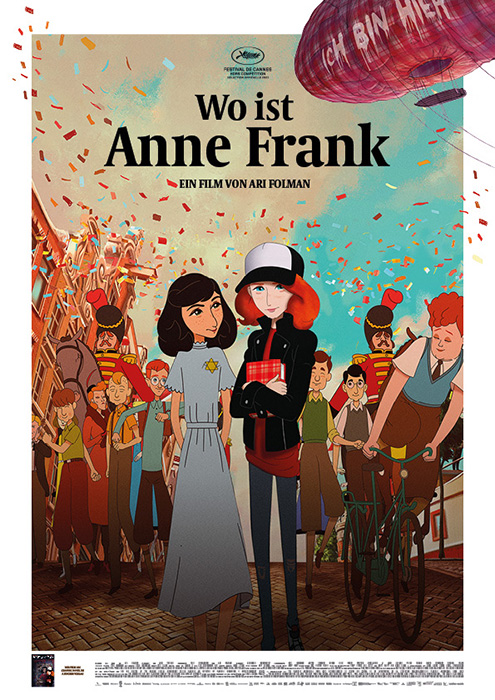 Plakat zum Film: Wo ist Anne Frank
