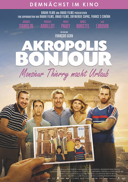 Plakat zum Film: Akropolis Bonjour - Monsieur Thierry macht Urlaub