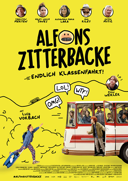 Plakat zum Film: Alfons Zitterbacke - Endlich Klassenfahrt!