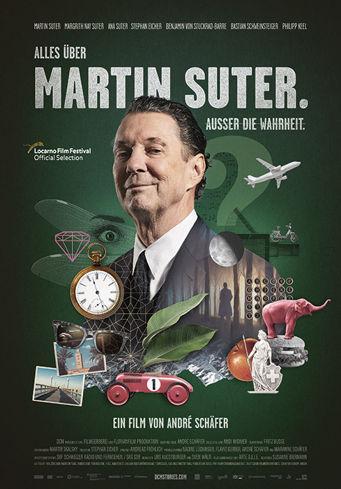 Plakat zum Film: Alles über Martin Suter. Außer die Wahrheit.