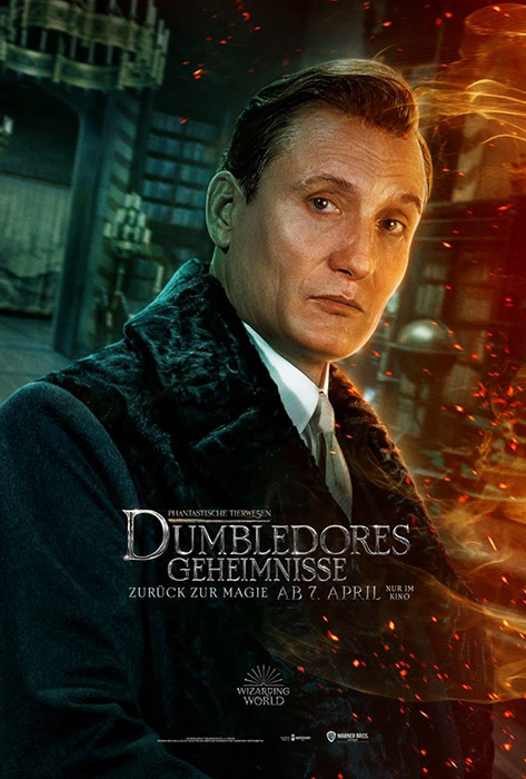 Plakat zum Film: Phantastische Tierwesen: Dumbledores Geheimnisse