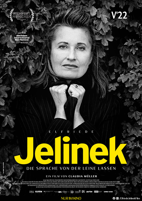 Plakat zum Film: Elfriede Jelinek - Die Sprache von der Leine lassen