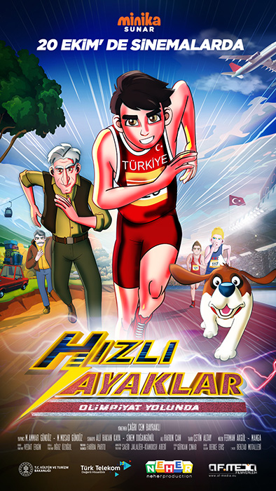 Plakat zum Film: Hizli Ayaklar: Olimpiyat Yolunda