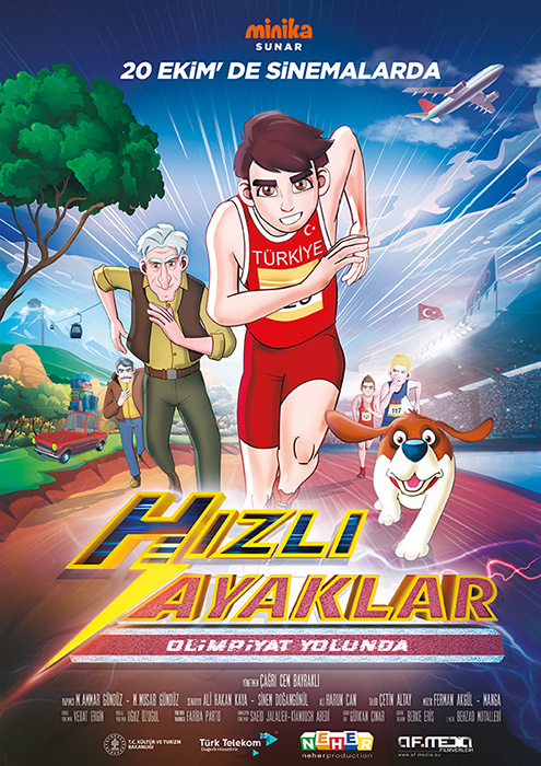 Plakat zum Film: Hizli Ayaklar: Olimpiyat Yolunda