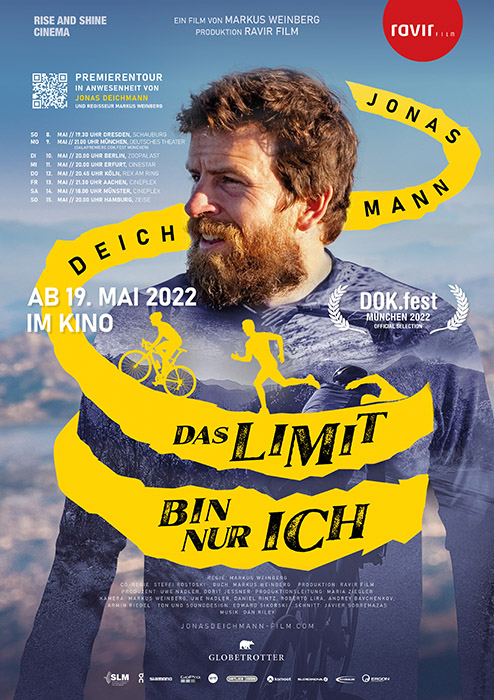 Plakat zum Film: Jonas Deichmann - Das Limit bin nur ich