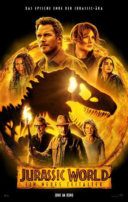 Plakat zum Film: Jurassic World: Ein neues Zeitalter
