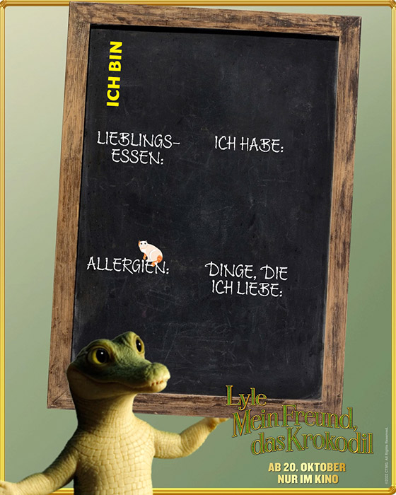 Plakat zum Film: Lyle - Mein Freund, das Krokodil