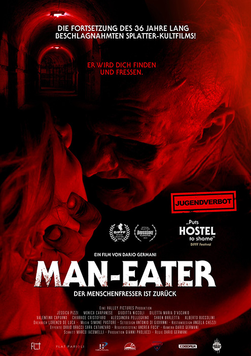 Plakat zum Film: Man-Eater - Der Menschenfresser ist zurück