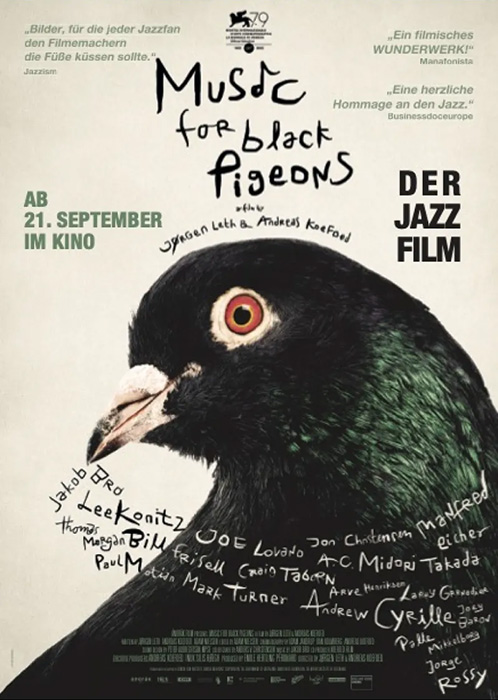 Plakat zum Film: Music for Black Pigeons