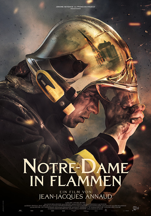 Plakat zum Film: Notre-Dame in Flammen