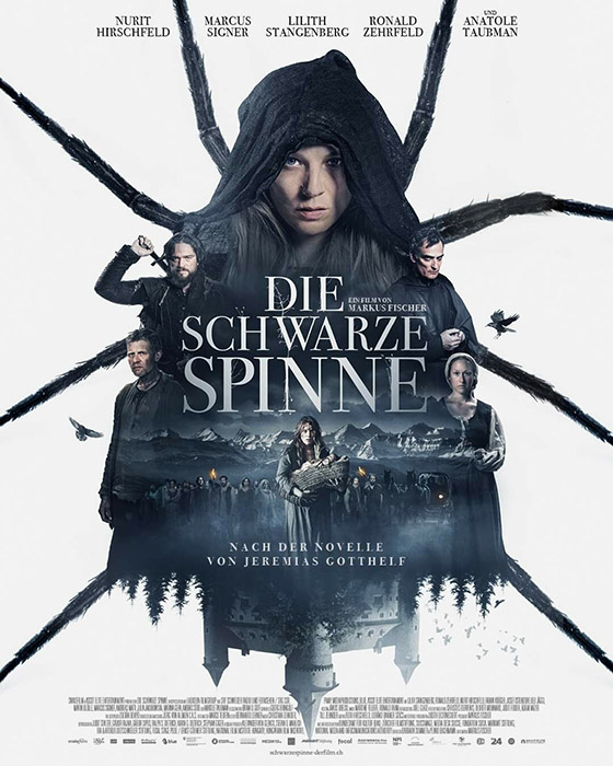 Plakat zum Film: schwarze Spinne, Die