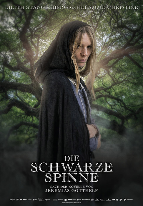 Plakat zum Film: schwarze Spinne, Die