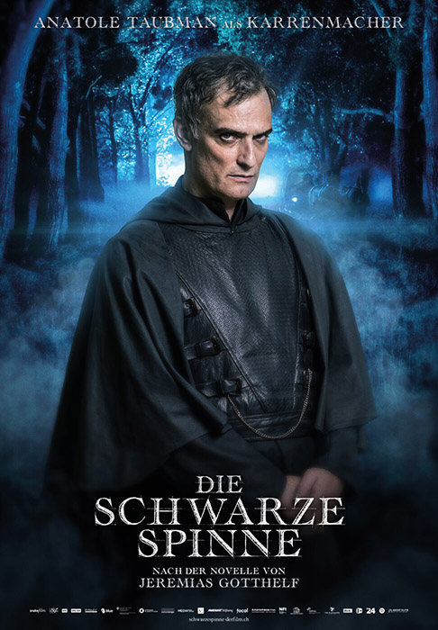 Plakat zum Film: schwarze Spinne, Die