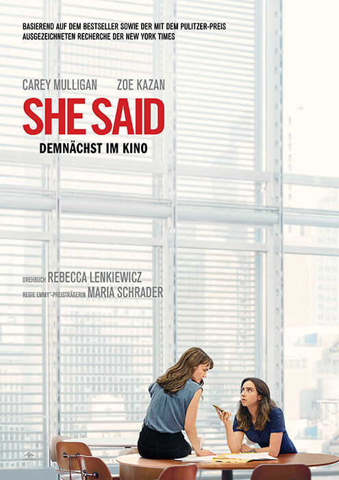 Plakat zum Film: She Said