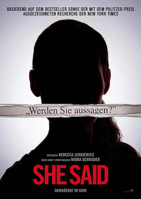 Plakat zum Film: She Said