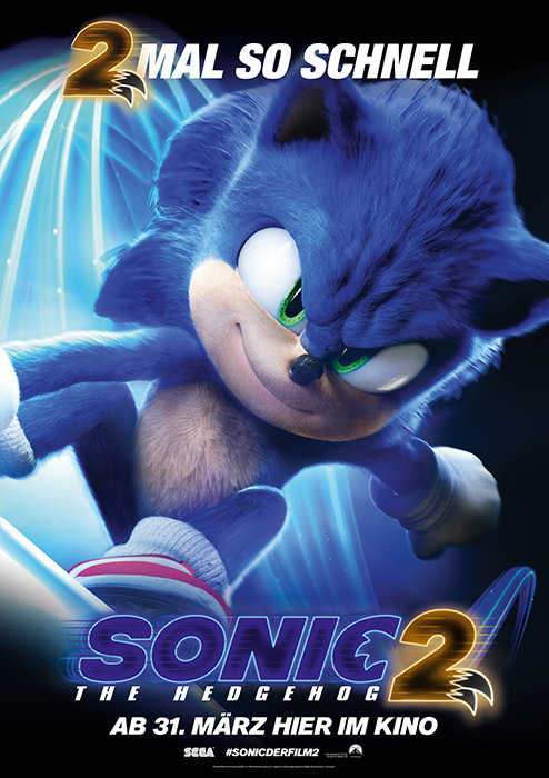 Plakat zum Film: Sonic the Hedgehog 2