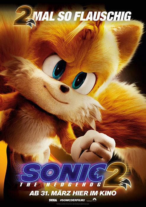 Plakat zum Film: Sonic the Hedgehog 2