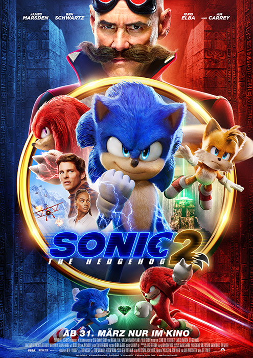Plakat zum Film: Sonic the Hedgehog 2