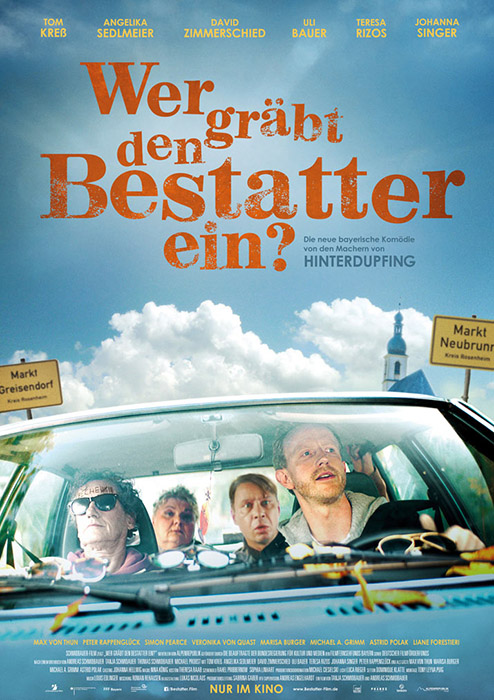 Plakat zum Film: Wer gräbt den Bestatter ein?