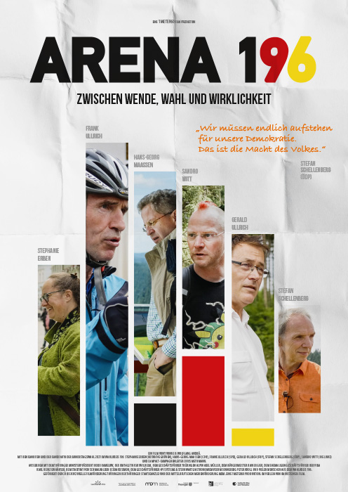 Plakat zum Film: Arena 196 - Zwischen Wende, Wahl und Wirklichkeit