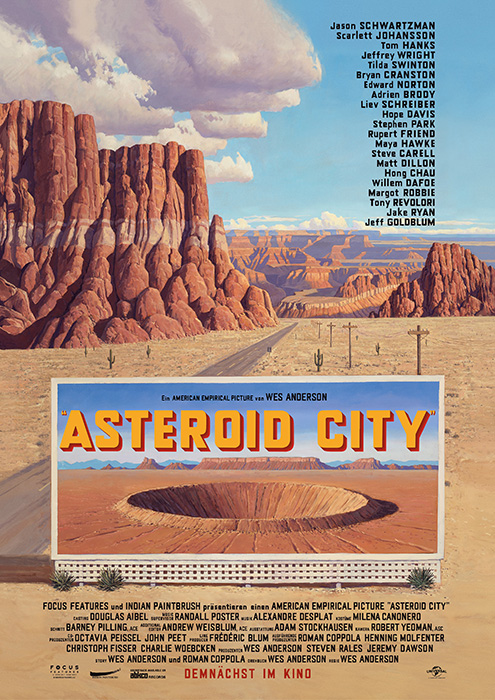 Plakat zum Film: Asteroid City