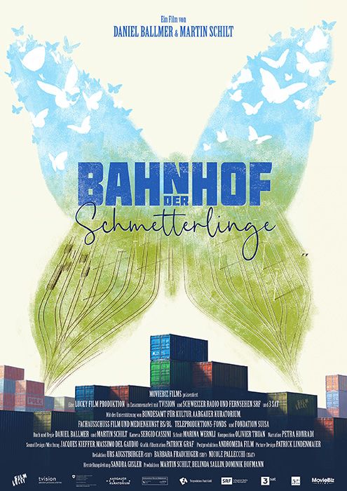 Plakat zum Film: Bahnhof der Schmetterlinge