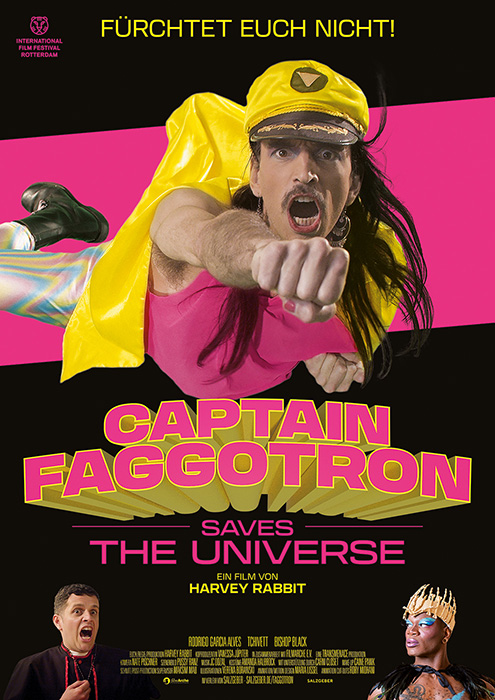 Plakat zum Film: Captain Faggotron Saves the Universe