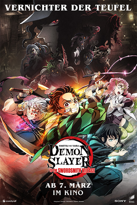 Plakat zum Film: Demon Slayer: To the Swordsmith Village