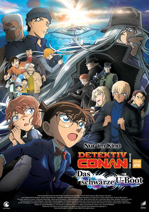 Plakat zum Film: Detective Conan - Das schwarze U-Boot