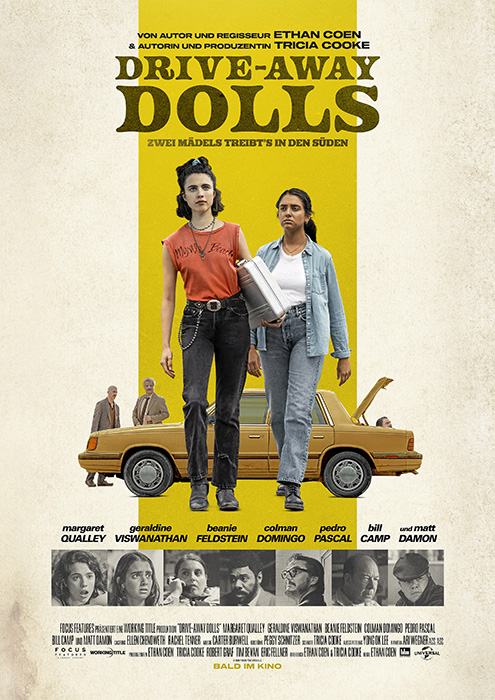 Plakat zum Film: Drive-Away Dolls - Zwei Mädels treibt's in den Süden