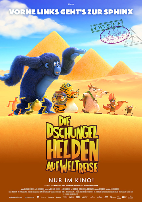 Plakat zum Film: Dschungelhelden auf Weltreise, Die