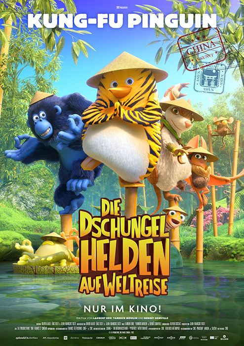 Plakat zum Film: Dschungelhelden auf Weltreise, Die