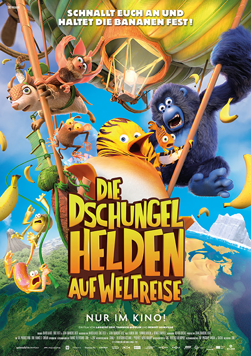 Plakat zum Film: Dschungelhelden auf Weltreise, Die