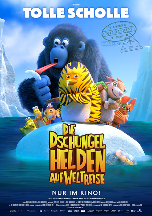 Plakat zum Film: Dschungelhelden auf Weltreise, Die