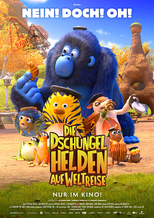 Plakat zum Film: Dschungelhelden auf Weltreise, Die