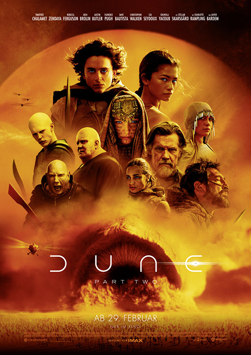 Plakat zum Film: Dune: Teil 2