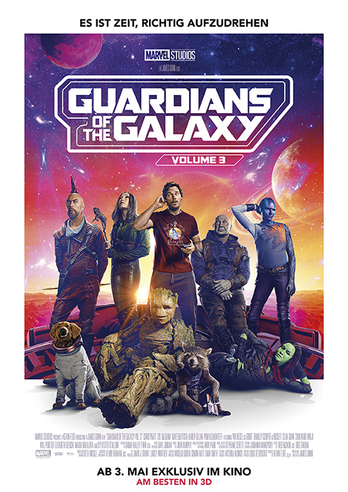 Plakat zum Film: Guardians of the Galaxy Vol. 3